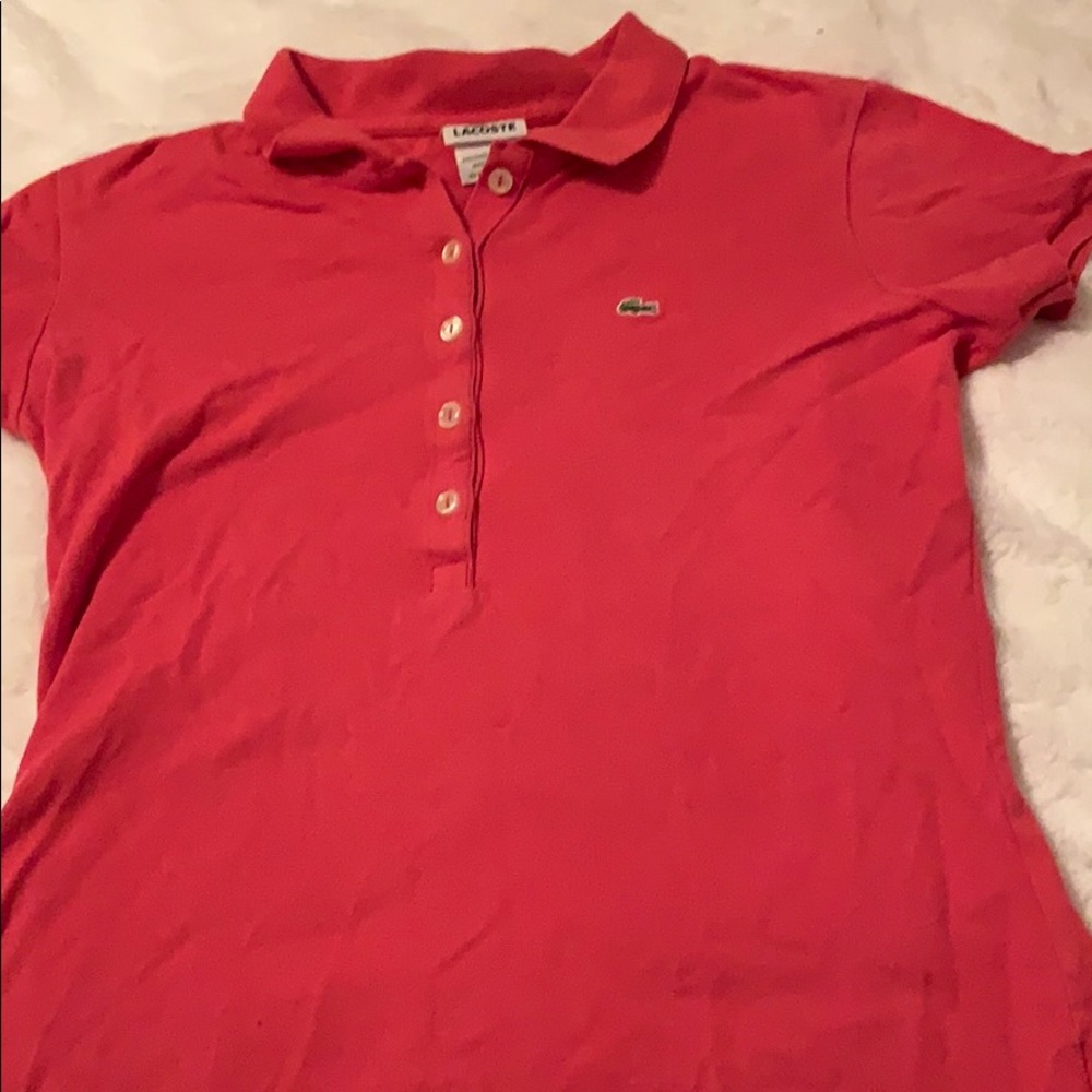 Ladies Lacoste tennis shirt